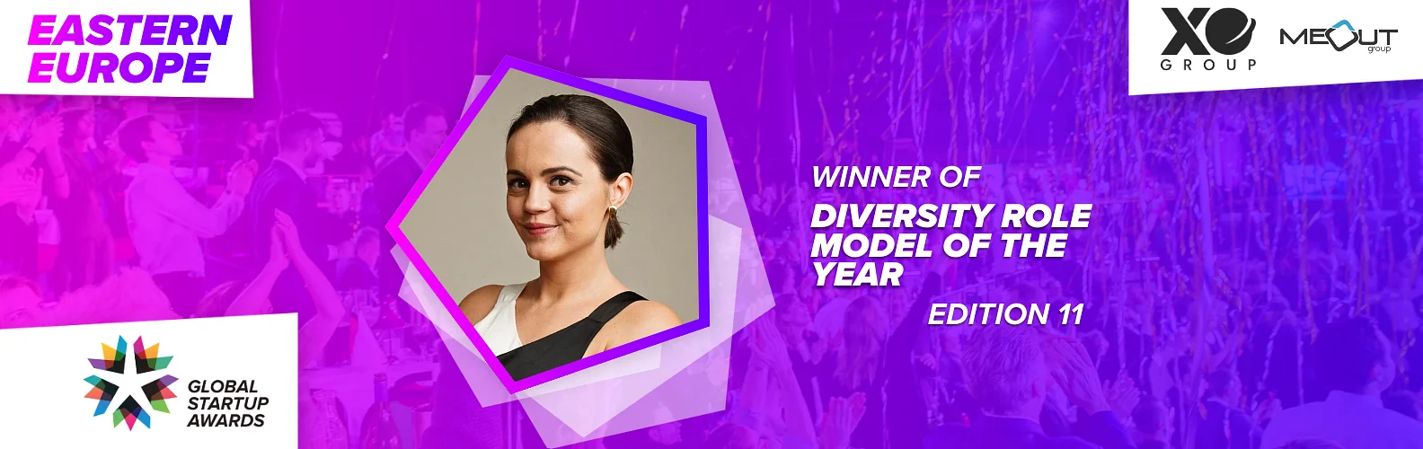 Georgina Lupu Florian named Eastern Europe Regional Winner at the Global Startup Awards
