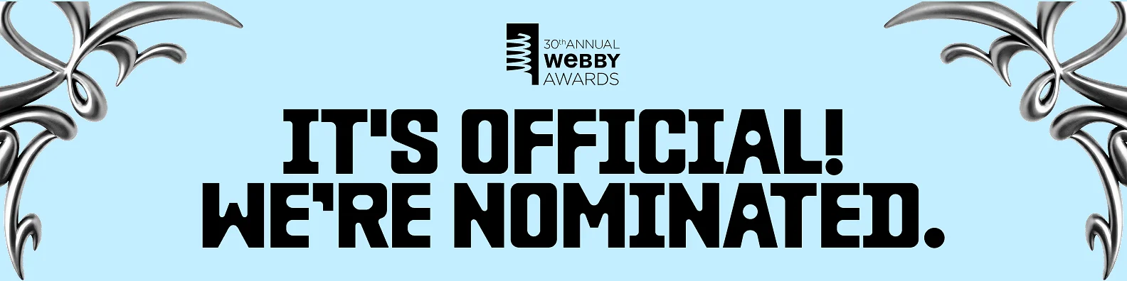 Wolfpack Digital nominated at the Webby Awards for the Roam-AI front-end redesign