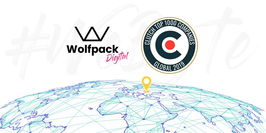 Wolfpack Digital featured in the Clutch 1000 List of 2019