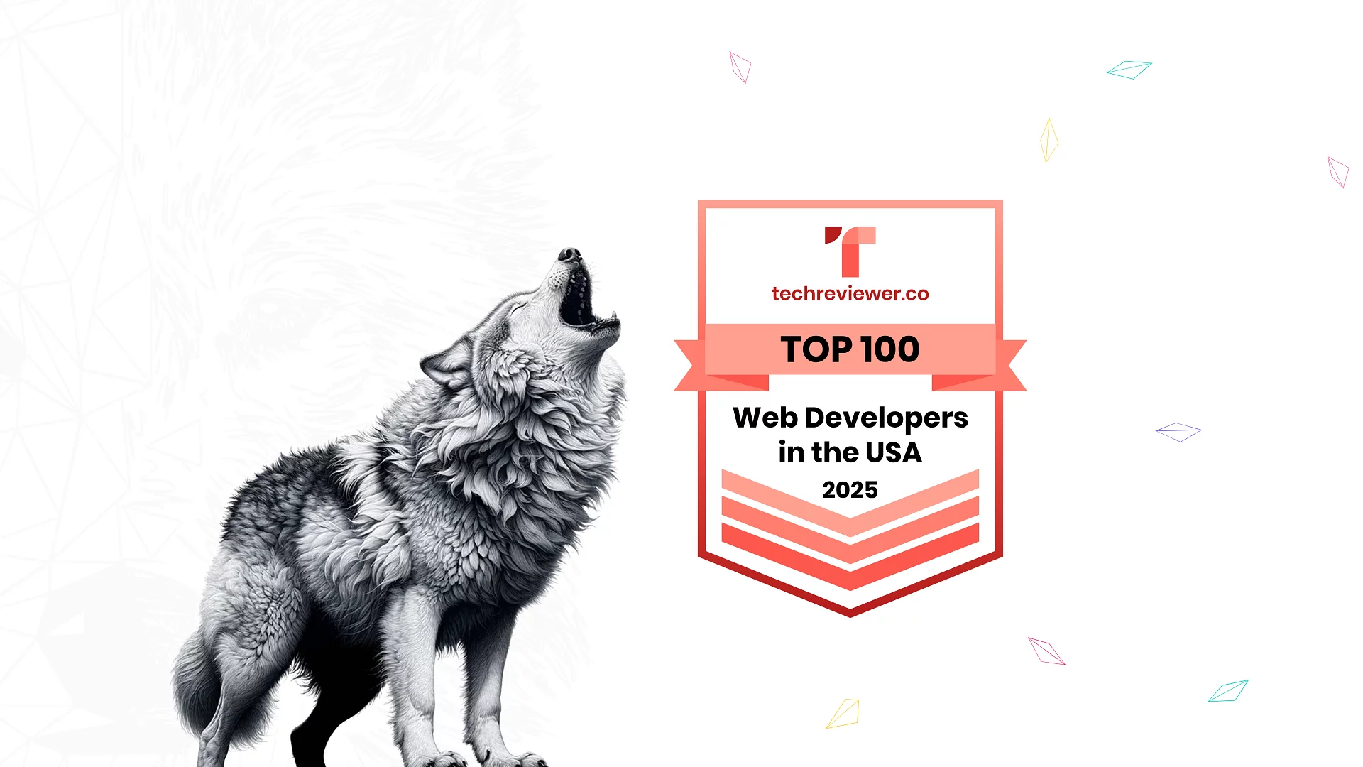 Wolfpack Digital named among the top 100 US web development companies for 2025 by Techreviewer