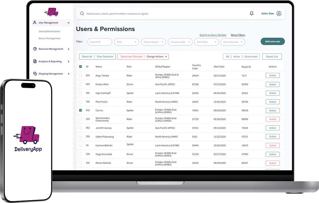 Parcel Delivery and Courier Platform